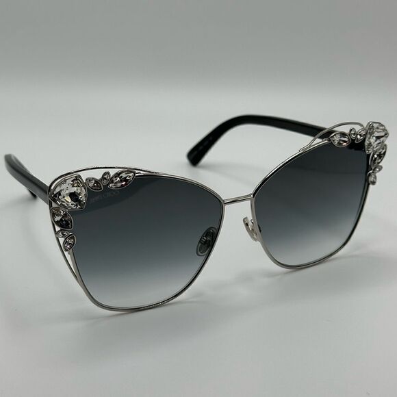 JIMMY CHOO Sunglasses Kyla/S 25TH 010 Palladium Women NEW - Picture 7 of 13